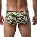 TIAOBU US Men's Camouflage Bikini Underwear Panty Briefs Size Medium Green Camouflage