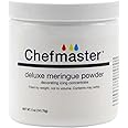 Chefmaster - Meringue Powder - Eggwhite Substitute - 5oz - Create Delicious Dessert Toppings, Stabilize Icing and Meringue - Made in the USA