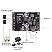 WHDTS Stereo Bluetooth Power Amplifier Board Remote Control 5V 12V 24V 20W 30W 40W Infrared Receiver Module with Casethumb 4