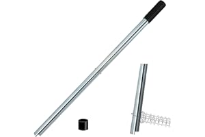 UQM 31-1/2 inch Pool Cover Tool, Extra Long Pool Cover Installation Tool, Swimming Pool Safety Cover Installation and Removal Rod Tool, Suitable for All Standard Pool Cover Anchors