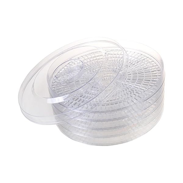 5-Tray-Electric-Food-Dehydrator-Fruit-Vegetable-Dryer-Beef-Snack-Jerky-White-New-US-Ship