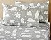 Home Fashion Designs Flannel Sheets Twin Winter Bed Sheets Flannel Sheet Set Grey Polar Bears Flannel Sheets 100% Turkish Cotton Flannel Sheet Set. Stratton Collection (Twin, Grey Polar Bears)