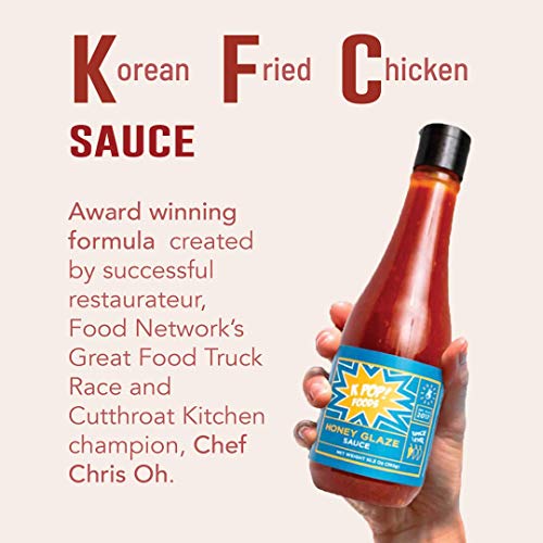 Honey Glaze Sauce by KPOP Foods Sweet and Tangy Chicken Wings Sauce