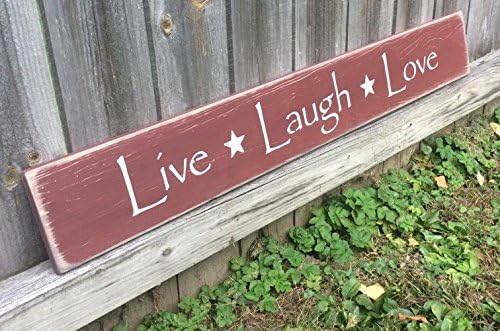 Live Laugh Love - Handmade wooden sign