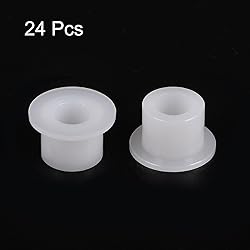 uxcell 24pcs Flanged Sleeve Bearings Plastic