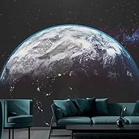 Wall Mural The Beautiful Space World Removable Self-Adhesive Wallpaper Wall Decoration for Bedroom Living Room - 66x96 inches