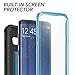 YOUMAKER Kickstand Case for Galaxy S8 Plus, Full Body with Built-in Screen Protector Heavy Duty Protection Shockproof Rugged Cover for Samsung Galaxy S8 Plus 6.2 inch - Blue