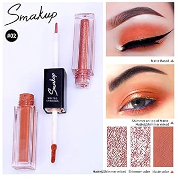 red liquid eyeshadow