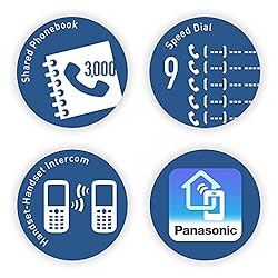 Panasonic Link2Cell Bluetooth Cordless Phone System