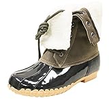 Sporto Womens Delmar Leather Duck Boot