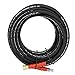 ABN Pressure Washer Hose 50 FT – 3/8 Inch Power Washer Hose Kink Resistant 4000 PSI High Pressure Hose, Quick Connect