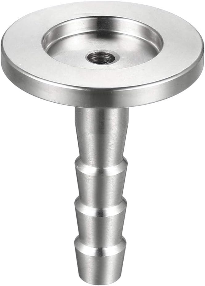 sourcing map Clamp Hose Adapter 1.181 Inch Flange to 5/16 Inch Hose Barb Fitting, 5/16" - Image 5