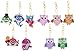 10 PCS 5D DIY Special Shaped Full Drill Owl & Sea Fish Diamond Painting Kits for Kids and Adult, Stick Paint with Diamonds by Numbers Easy to DIY Keychain Pendant Kits for DIY Art Craft Ross Beauty