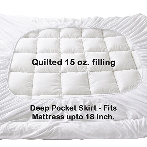 Premium Plus Mattress Pad, Breathable, Quilted Topper, Deep Pocket