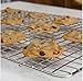 Oven Safe Cooling & Baking Rack. Easy to Clean 100% Stainless Steel. Heavy Duty Quality with a Tight-Grid 10 X 15 inch. Fits Half Cookie Sheet or Jelly Roll Pan