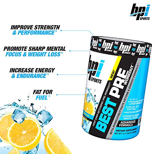 BPI Sports Ketogenic PreWorkout Supplement Best PreWorkout Carb