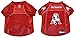 New England Patriots Premium NFL Pet Dog Throwback Retro Jersey w/Name Tag RED