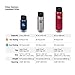 Klean Kanteen Neptune Blue Wide Insulated Water Bottle with Cafe Cap 2.0, 16-Ounce