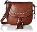 Fossil EMI Tassel Saddle Bag, Medium Brown