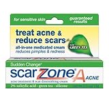 Sudden Change Scar ZoneA Acne Treatment & Scar Diminishing Cream with Green Tea for Sensitive Skin, .5 oz.