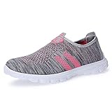 Yuanli Women's Slip On Mesh Walking Shoes,Outdoor Sport Running