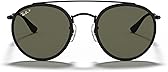 Ray-Ban RB3647N Double Bridge Round Sunglasses