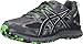 ASICS Men's Gel-Scram 3 Trail Runner, Carbon/Black/Green Gecko, 13 M US