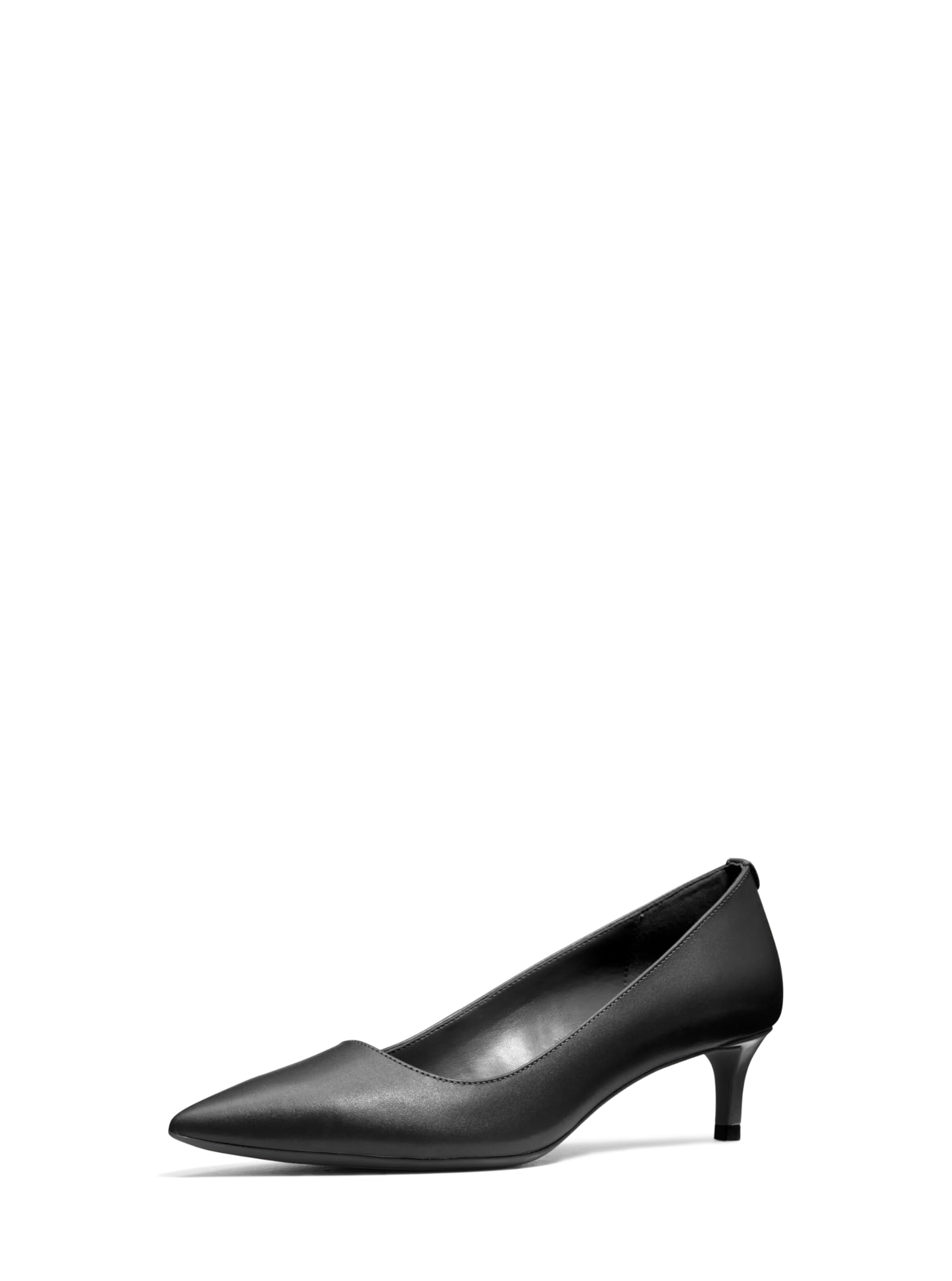 Michael Kors Women’s Alina Flex Kitten Pump, Black, 5.5