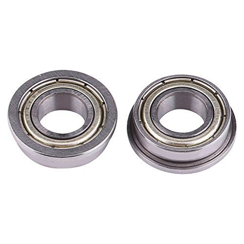 Ruiqas 10Pcs F688ZZ Metal Steel Double Shielded Flange Ball Bearings 8165mm for Motor