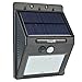 2 Pack Solar Light with Motion Sensor,CrazyFire® 16 Bright LEDs Wireless Solar Powered Motion Sensor Light for Outdoor Wall Garden Lamp Patio Deck Yard Home Driveway Stairs With Auto On/Off
