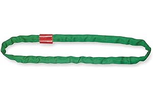 LIFT ALL Liftall EN60X10 Tuflex Sling, Endless, 10', Green (2-(Pack))