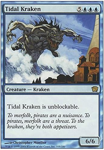 Magic The Gathering - Tidal Kraken - Ninth Edition