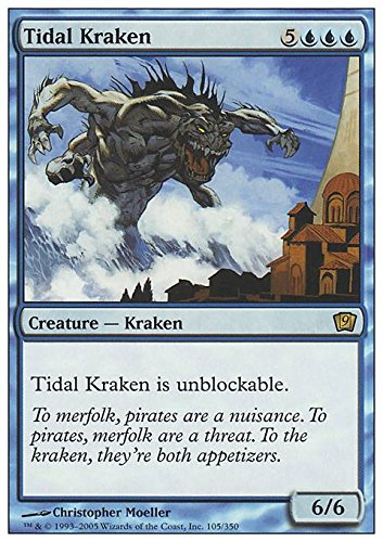 Magic The Gathering - Tidal Kraken - Ninth Edition
