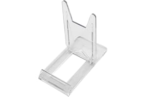 Artliving Two Part Adjustable Clear Acrylic Plastic Display Stand Easel (set of 6)