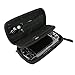 Khanka All-in-one Double Compartment Hard Carry Travel Case Bag For Sony Psvita PS Vita 1000 and PSVita Slim (PSV 2000)/PSP PlayStation 3000 Video Console. Mesh Pocket for Charger cable/Game Cardsthumb 1