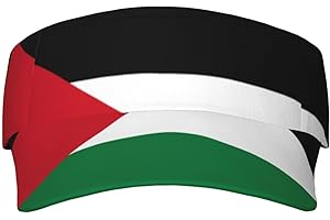 RERVHEI National Flags Adjustable Visor Hat Sun Cap for Women Men Teens for Sport Beach Tennis Golf Running Hiking