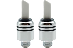 MengMain Ceramic Hot Knife Tip,Heating Multi-Tool Ceramic Knife Tip for Slicing Wax or Viscous oil etc (2-White)