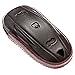 Utopicar Key fob case for Tesla Model S - Car key sleeve engineered for perfect snug fit. [Genuine leather] [Handmade] (Black)