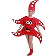 Quenny children's marine animal costume,seahorse octopus starfish crab Halloween dance costume.