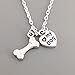 ALIMITOPIA Assorted Animals Dog Bone Pet Charm Pendant for DIY Necklace Bracelet Jewelry Making Findings(Small Size,Antique Silver Tone)