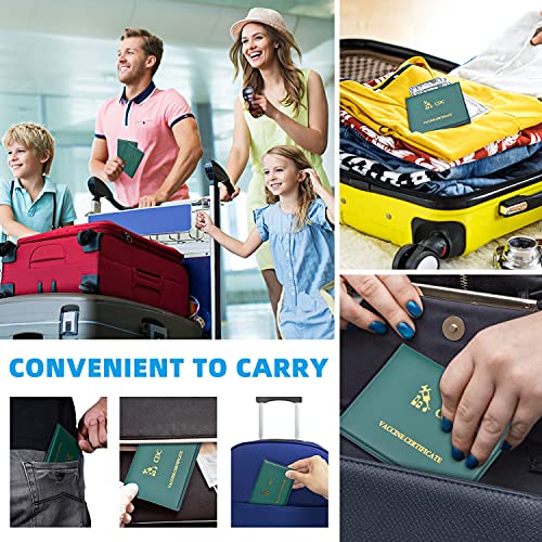 3x4 Card Holder for CDC Vaccination Card, CDC Vaccine Card Holder to Protect Your CDC Immunization Record Card, Vaccine Record Card Holder, CDC Vaccine Card Protector to Secure Your 4x3 CDC Vaccine