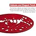 Premium Silicone Trivet for Hot Dishes, Pots & Pans - Decorative Non Slip Mat 'Hot Ironworks' Design Gives a Rustic Charm Protective Pads for Kitchen Counter Love This Kitchen (7.5 in, Set of 3, Red)