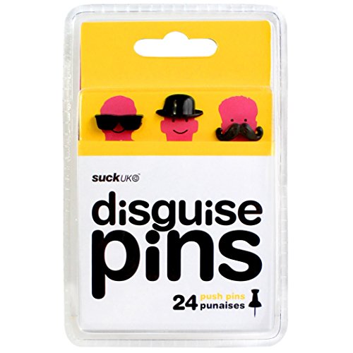 UPC 792153280582, SUCK UK Novelty Push Pins - Disguise