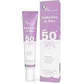 Fix-derma Brightening Lip Balm With SPF 50 PA+++ for Pigmented &amp; Dry Lips | 4% Kojic Acid, 2% Alpha Arbutin | Moisturizes, Hydrates &amp; Brightens Pigmented Lips | For Men &amp; Women - 15ml