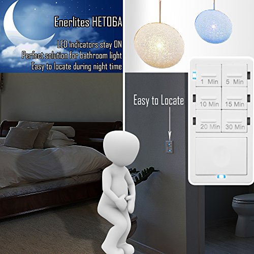 4 Enerlites+HET06A+White+1+5+10+15+20+30+Countdown+Decorator