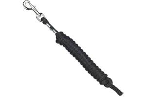 Weaver Leather Poly Rope Llama/Alpaca Lead 3/8" x 6' Black
