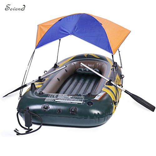 Foldable-Awning-for-Intex-Seahawk-3-Inflatable-Boat-Sun-Shelter-Fishing-Tent-No-Boat-Included
