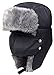 Odema Unisex Extra-thick Plush Men Winter Trapper Trooper Hunting Ushanka Ear Flap Hat