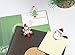 YouShe 24Pcs Santa Claus/Snowman/Reindeer/Christmas Tree Wooden Craft Clips Clothespins Mini Photo Paper Peg Clips For Christmas Home Decoration With 79 Inch Natural Twine