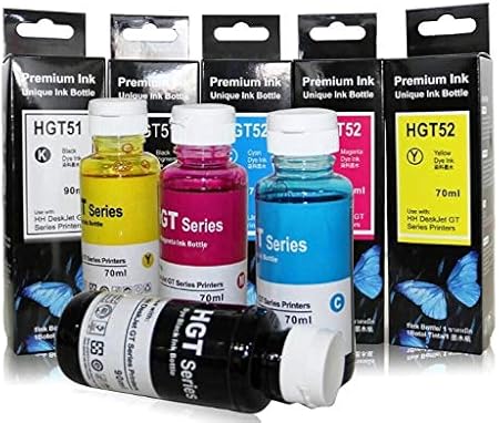 hp colour printer bottle ink